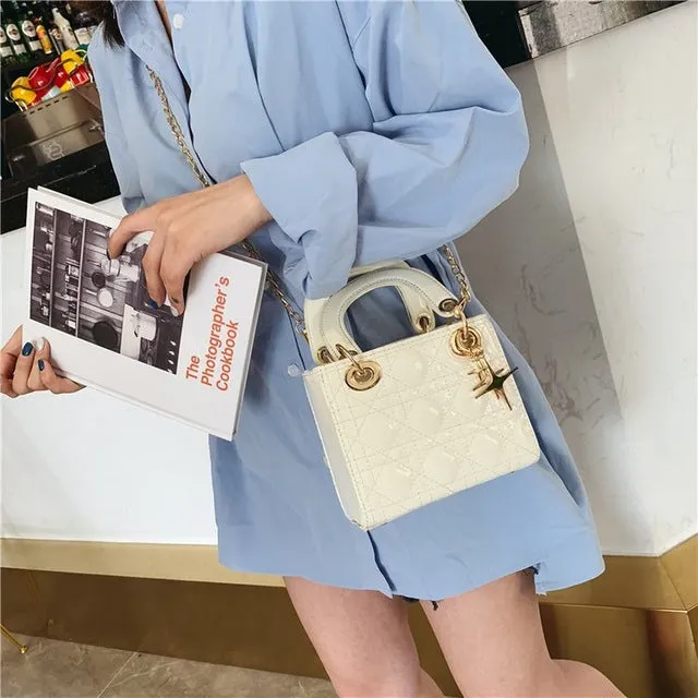 Dark Green and Gold Bag