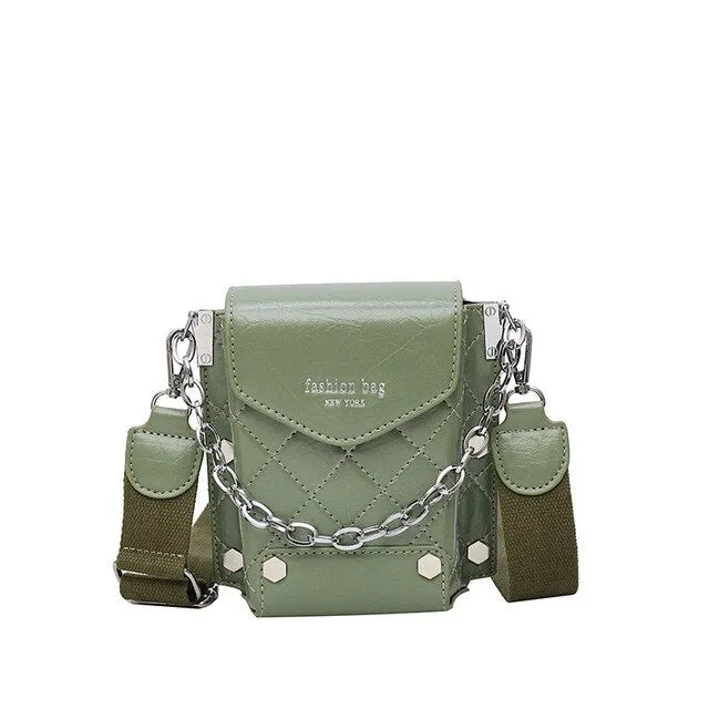 Dark Green Shoulder Bag
