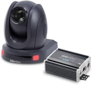 Datavideo PTC-140TH 2.07MP PTZ Camera with HBT-11 Receiver, 20x Optical Zoom, 60 fps, PoE