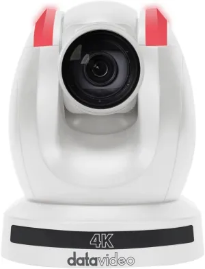 datavideo PTC-305 4K Tracking 20x PTZ Camera, White