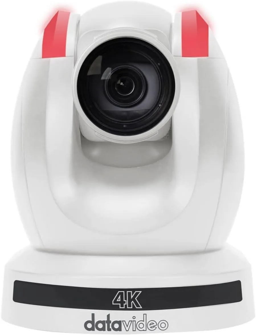 datavideo PTC-305 4K Tracking 20x PTZ Camera, White