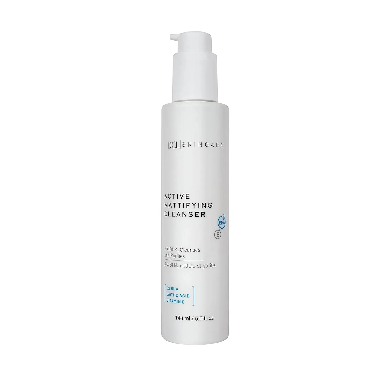 DCL Skincare Active Mattifying Cleanser with 2% Salicylic Acid, 5.0 Fl oz