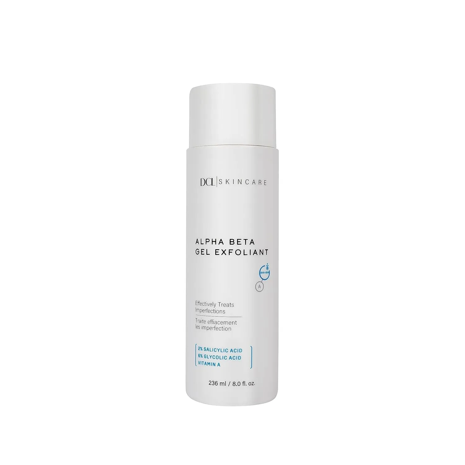 DCL Skincare Alpha Beta Gel Toner for Acne with Glycolic & Salicylic Acid, 6.7 Fl oz