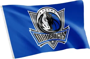 Desert Cactus Dallas Mavericks Flag NBA 100% Polyester Indoor Outdoor 3x5 feet National Basketball Association Team Flags (Flag #2)