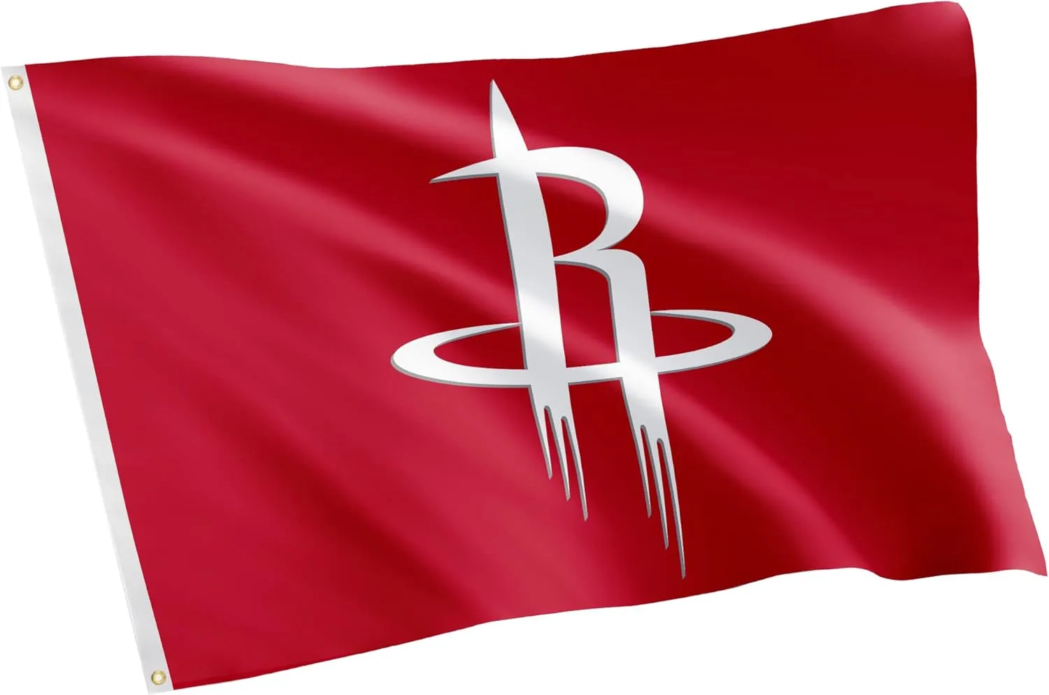 Desert Cactus Houston Rockets Flag NBA 100% Polyester Indoor Outdoor 3x5 feet National Basketball Association Team Flags (Flag #1)