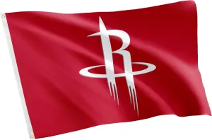 Desert Cactus Houston Rockets Flag NBA 100% Polyester Indoor Outdoor 3x5 feet National Basketball Association Team Flags (Flag #1)