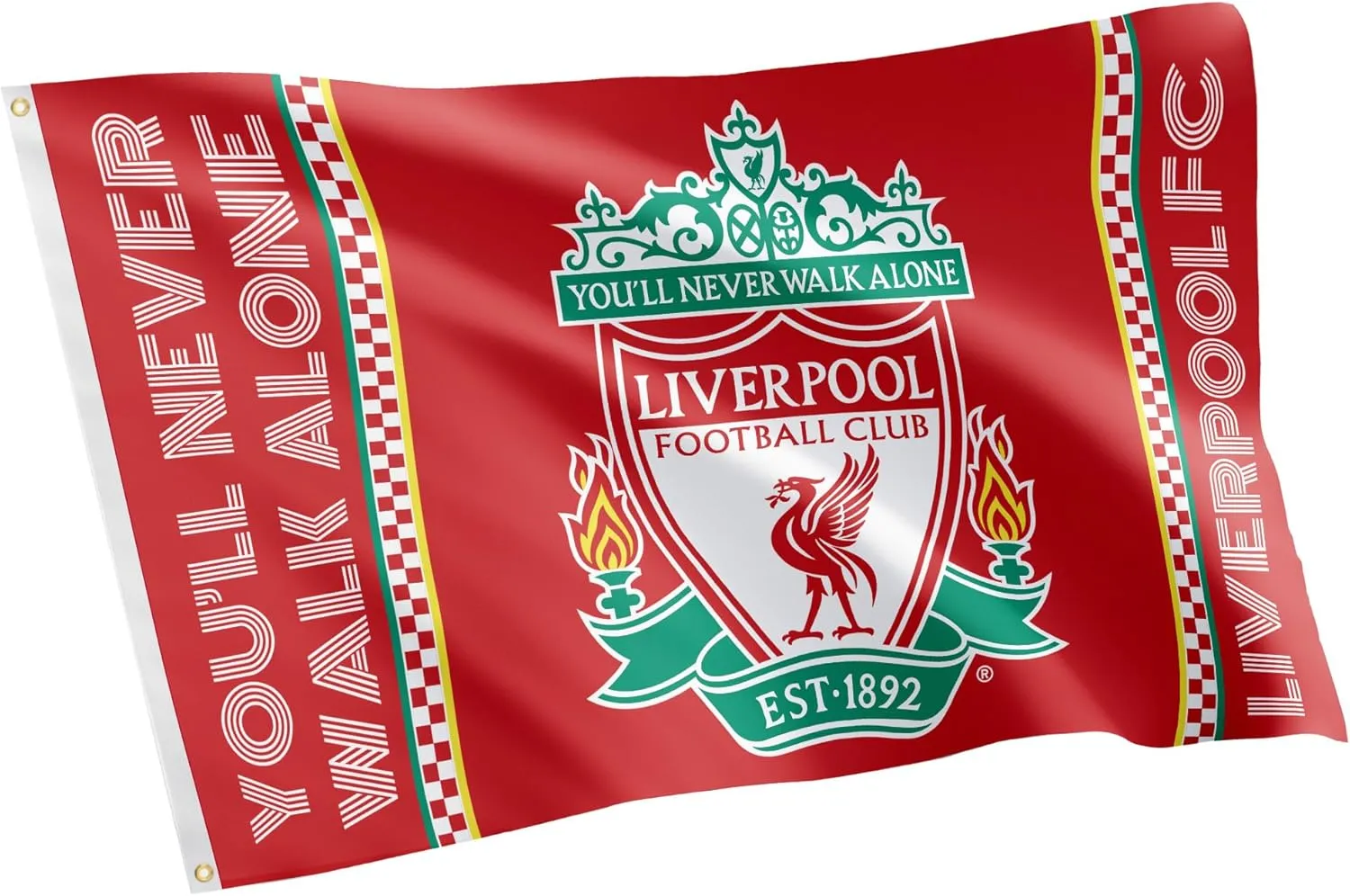 Desert Cactus Liverpool FC Flag Football Club Soccer 100% Polyester Indoor Outdoor 3x5 feet Flags (Flag D)