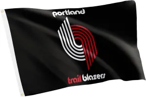 Desert Cactus Portland Trail Blazers Flag Team NBA National Basketball Association 100% Polyester Indoor Outdoor 3x5 feet Flags (Flag K)