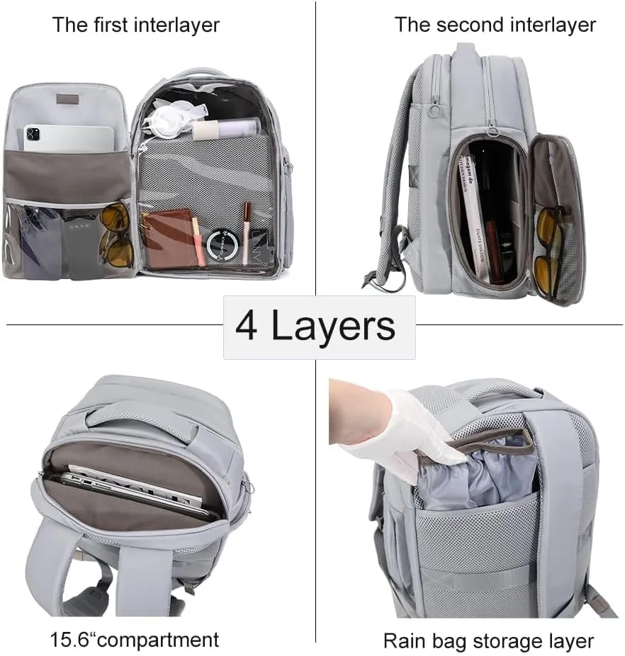 detachable Ita Bag transparent laptop backapck with insert Pin Display Anime Cosplay(Black, Large)