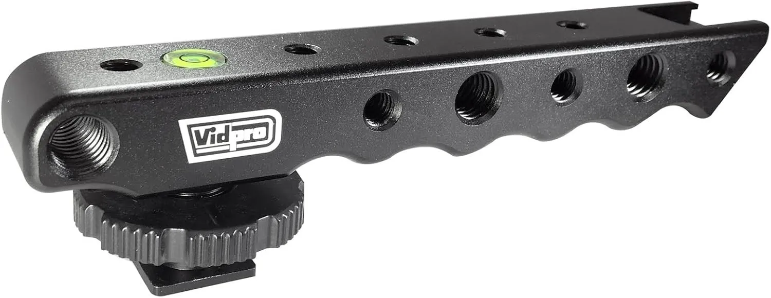 Digital Camera Video Stabilizers Compatible with Panasonic Lumix DMC-S3 Digital Camera Video Stabilizers Vidpro VB-H Top Hand Grip for DSLRs, Cameras and Camcorders