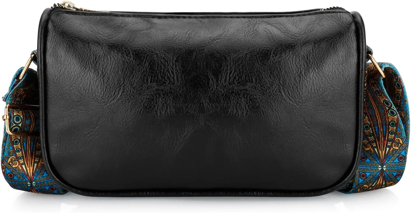 DOB SECHS Soft Leather Purse Shoulder Handbag for Girl Women Large Capacity Crossbody Handbags Single Shoulder Crossbody Bag