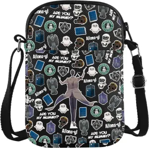 Doctor W Crossbody Bag Doctor Movie Inspired Gift Blue P Box Gift