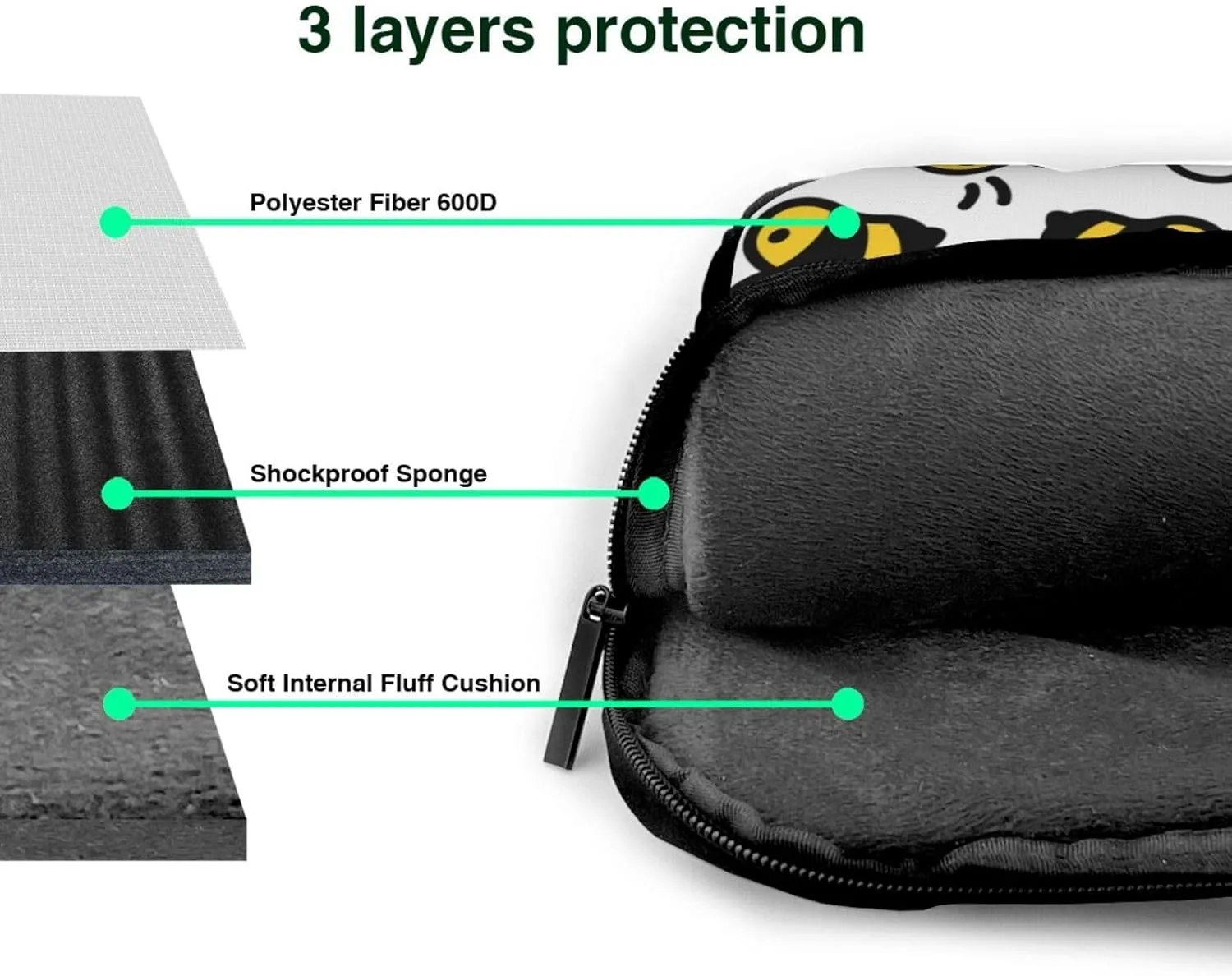Dog Paw Seamless Pattern Laptop Bag Classic Slim Briefcase Messenger Bag, Spacious, Ergonomic