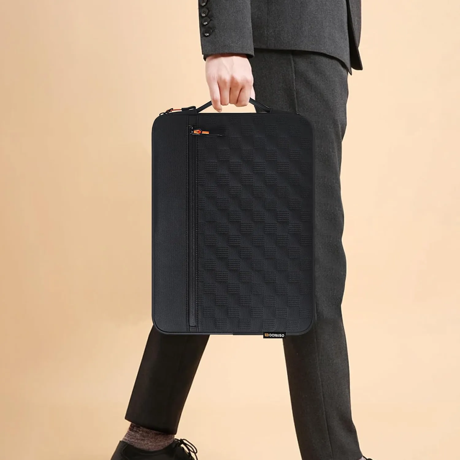 DOMISO 16 inch Laptop Sleeve for 2021 2022 New 16 MacBook Pro M1 for Model A2141 A2485 Waterproof 16 inch Laptop Case Compatible with MacBook Pro 16 inch 2024-2019 M3,Black
