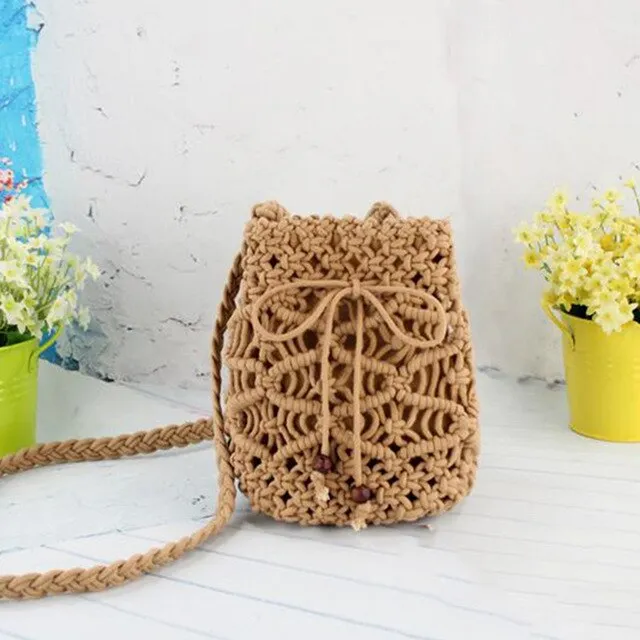 Drawstring Weave bag