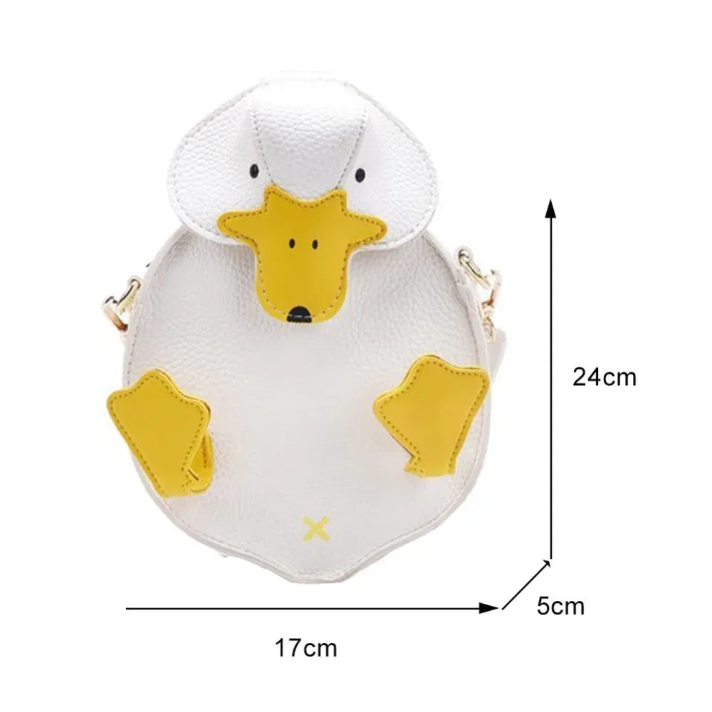 Duck Shape PU Leather Bag