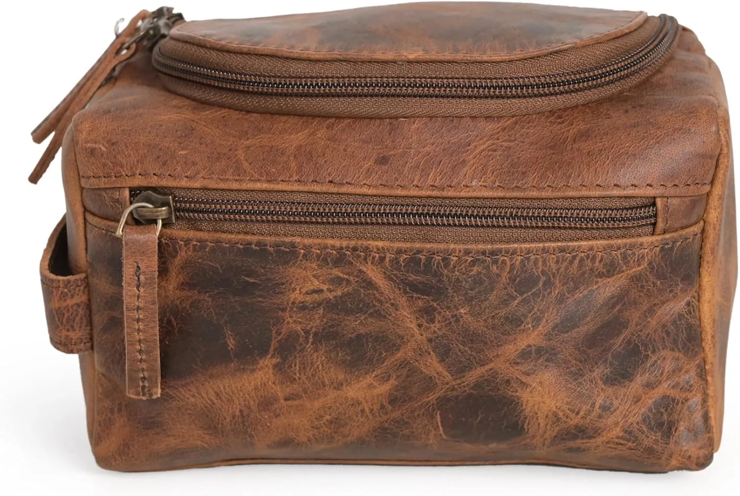 Duffel Bag Travel Sports Overnight Weekend Leather Duffle Bag (Small)