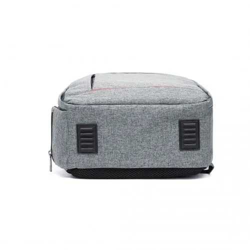E6928 - Kono Water Resistant Shockproof DSLR Camera Backpack - Light Grey