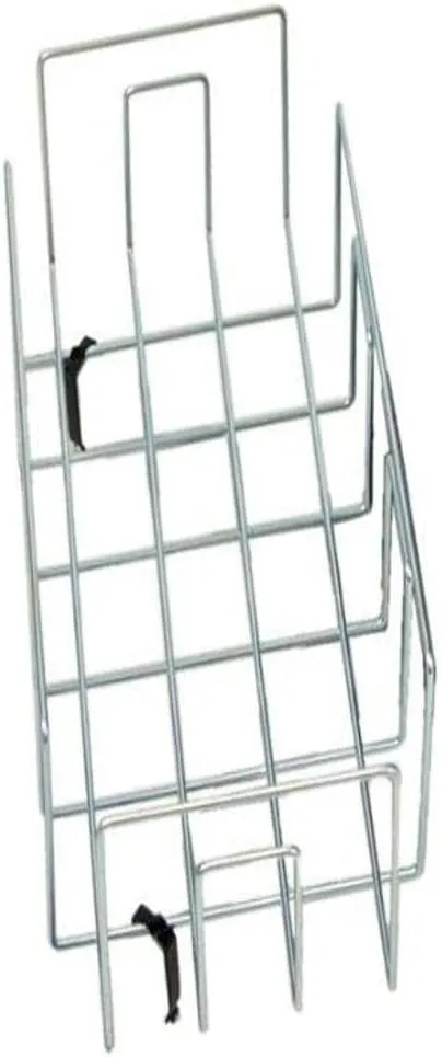Ergotron Neo-Flex Cart Wire Basket Kit, Silver, for Laptops
