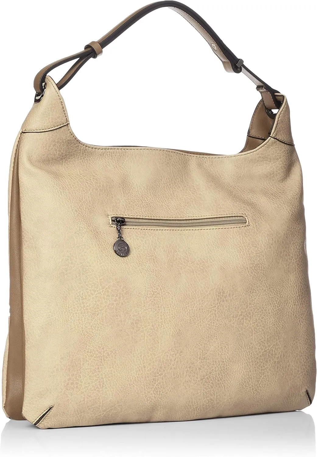 Fanuel A2242-1 Women's Bag, Uneven Dyed, Two-Divider, Vertical, Stylish, Commuting to Work, Going Out, Gray