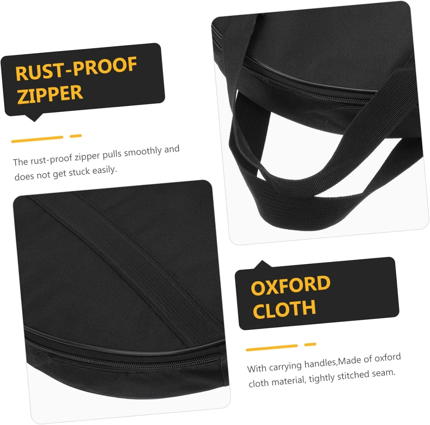 FAVOMOTO High-grade Gong Bag Cymbal Holder Travel Drum Set Case Cross-body Carrying Case Scratch-resistant Material