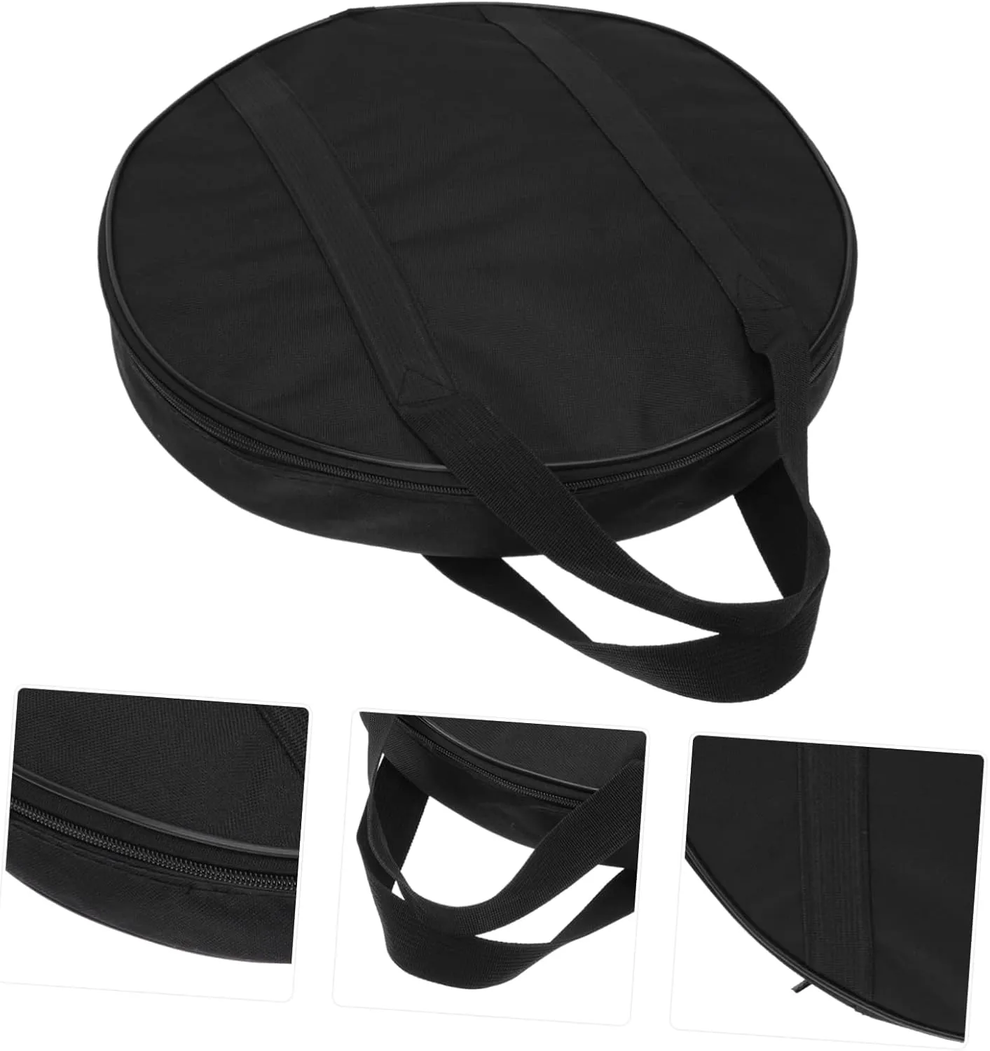 FAVOMOTO High-grade Gong Bag Cymbal Holder Travel Drum Set Case Cross-body Carrying Case Scratch-resistant Material