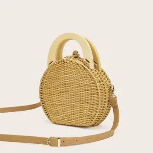 Female Hand Woven Outdoor Bag