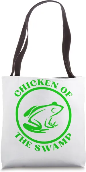 Fishing Pond Frog Swamp Jacking Frog Lake Wetland Outdoor Tote Bag