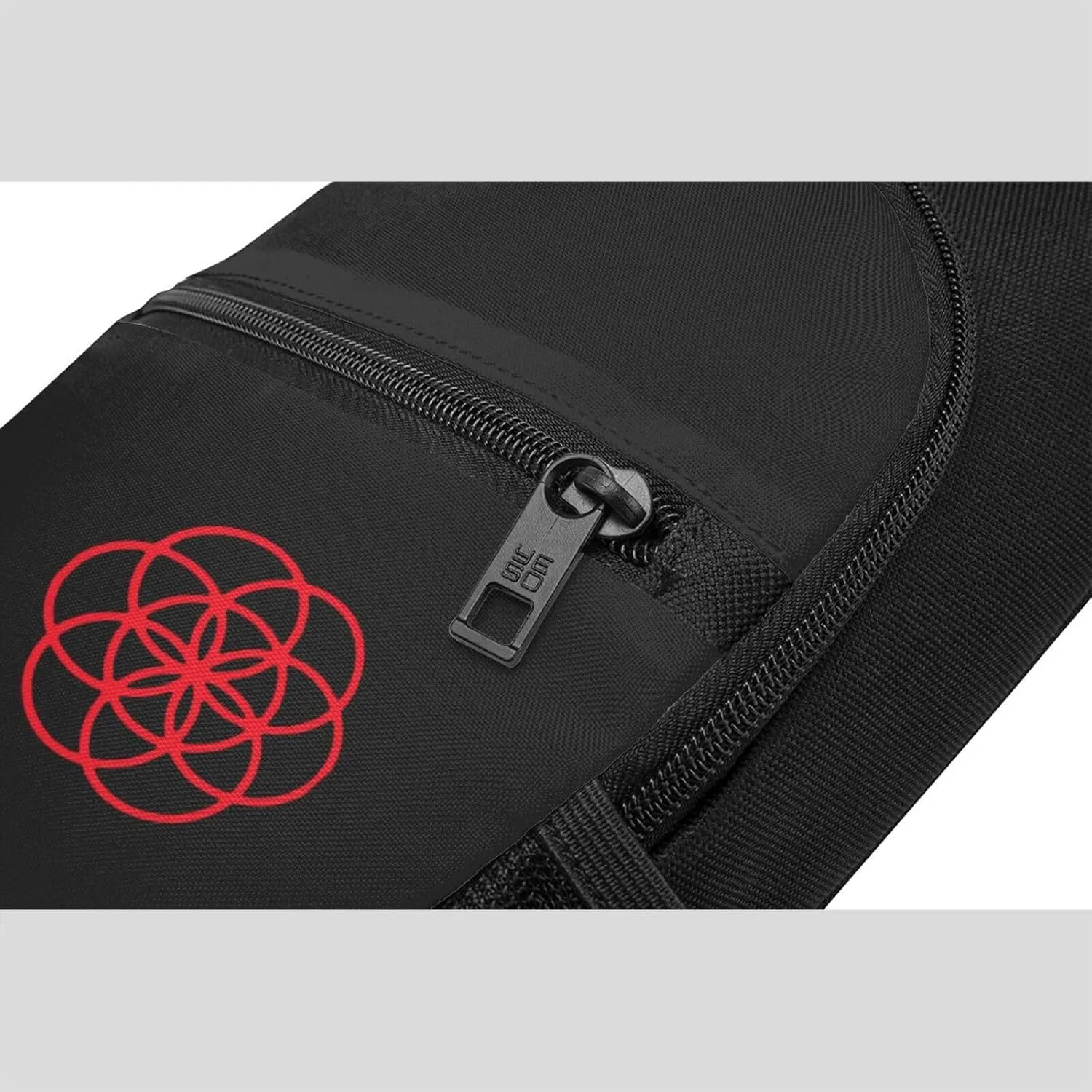 Flower Of Life Sacred Geometry Unisex Chest Bag Lightweight Crossbody Shoulder Bag Travel Pocket Black