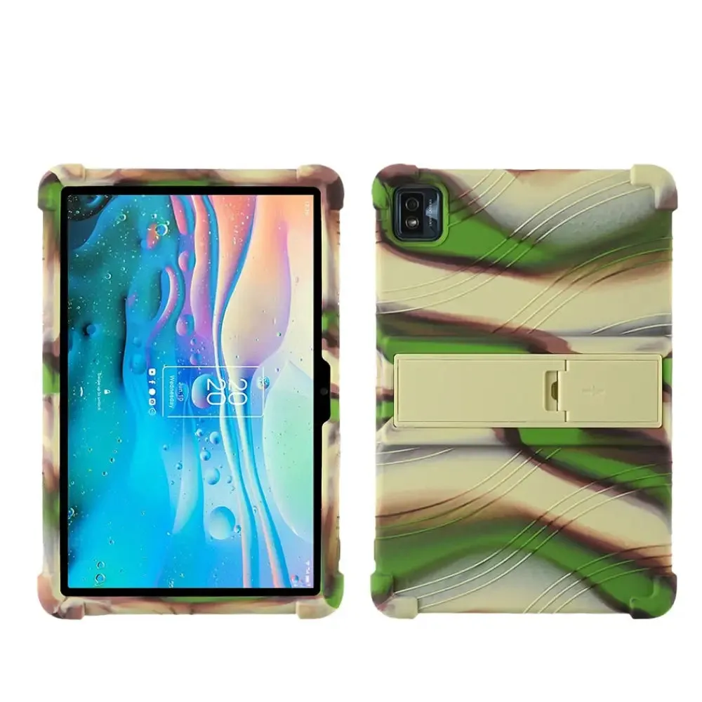 For Tcl 10 Tab Max 9296g 10.36 Inch Kids Safe Silicone Kickstand Cover for Tcl Tab Max 4g 9295g 9296g 9295 10.4 Inch