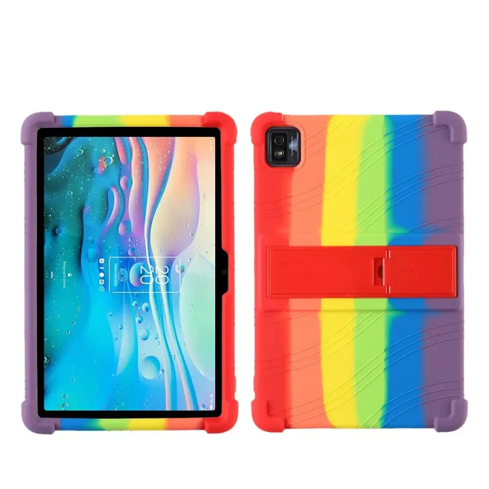 For Tcl 10 Tab Max 9296g 10.36 Inch Kids Safe Silicone Kickstand Cover for Tcl Tab Max 4g 9295g 9296g 9295 10.4 Inch