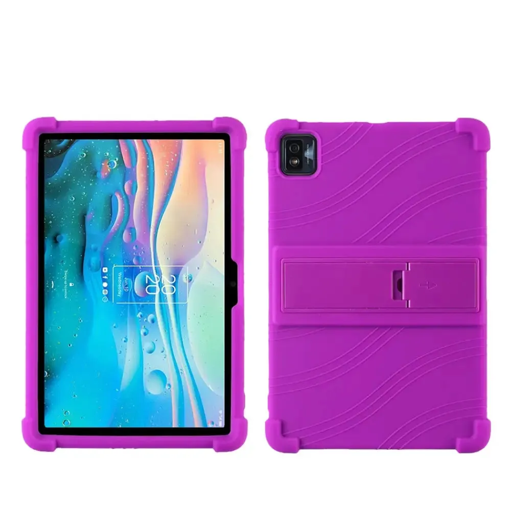For Tcl 10 Tab Max 9296g 10.36 Inch Kids Safe Silicone Kickstand Cover for Tcl Tab Max 4g 9295g 9296g 9295 10.4 Inch