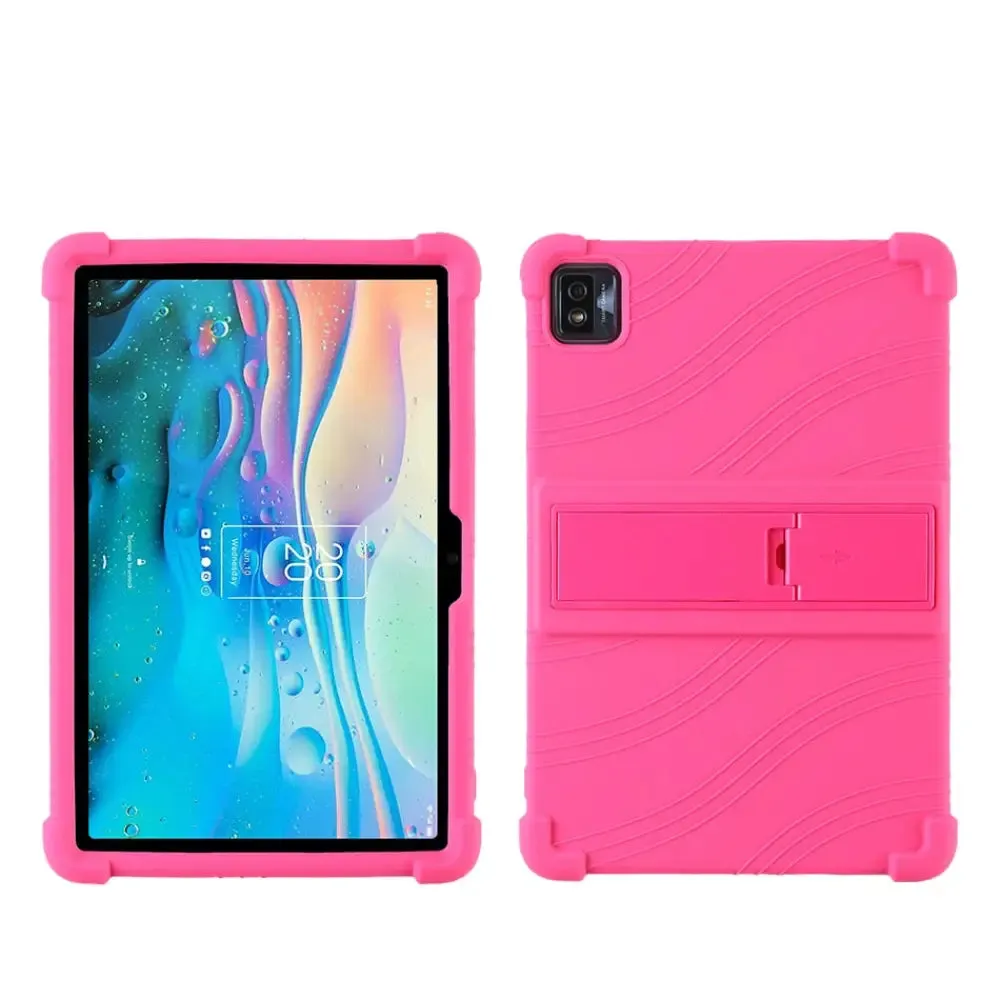 For Tcl 10 Tab Max 9296g 10.36 Inch Kids Safe Silicone Kickstand Cover for Tcl Tab Max 4g 9295g 9296g 9295 10.4 Inch