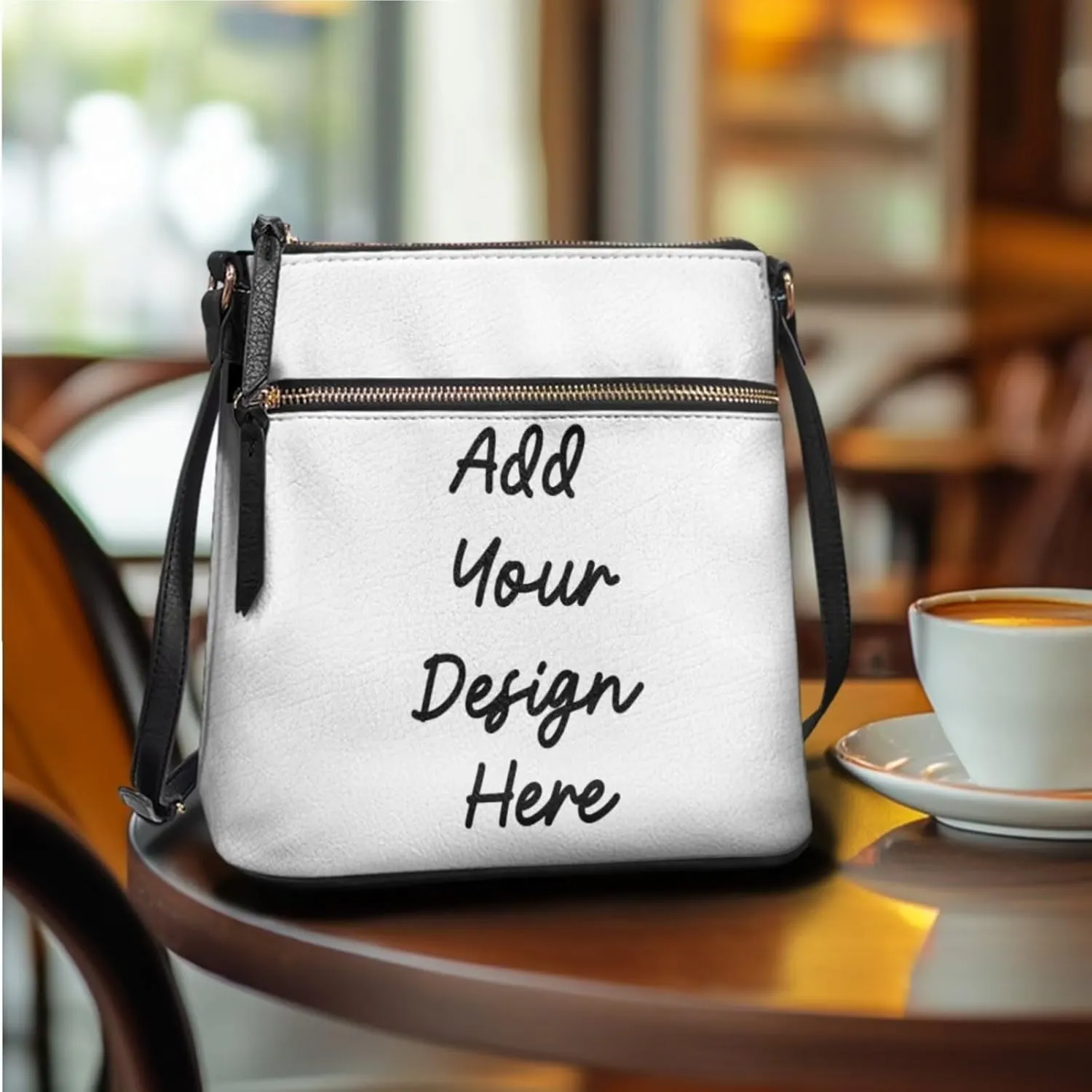 FOR U DESIGNS Travel Crossbody Bags for Women Leather Hobo Bags St. Patrick's Day Green Leaves Purse and Wallet Set