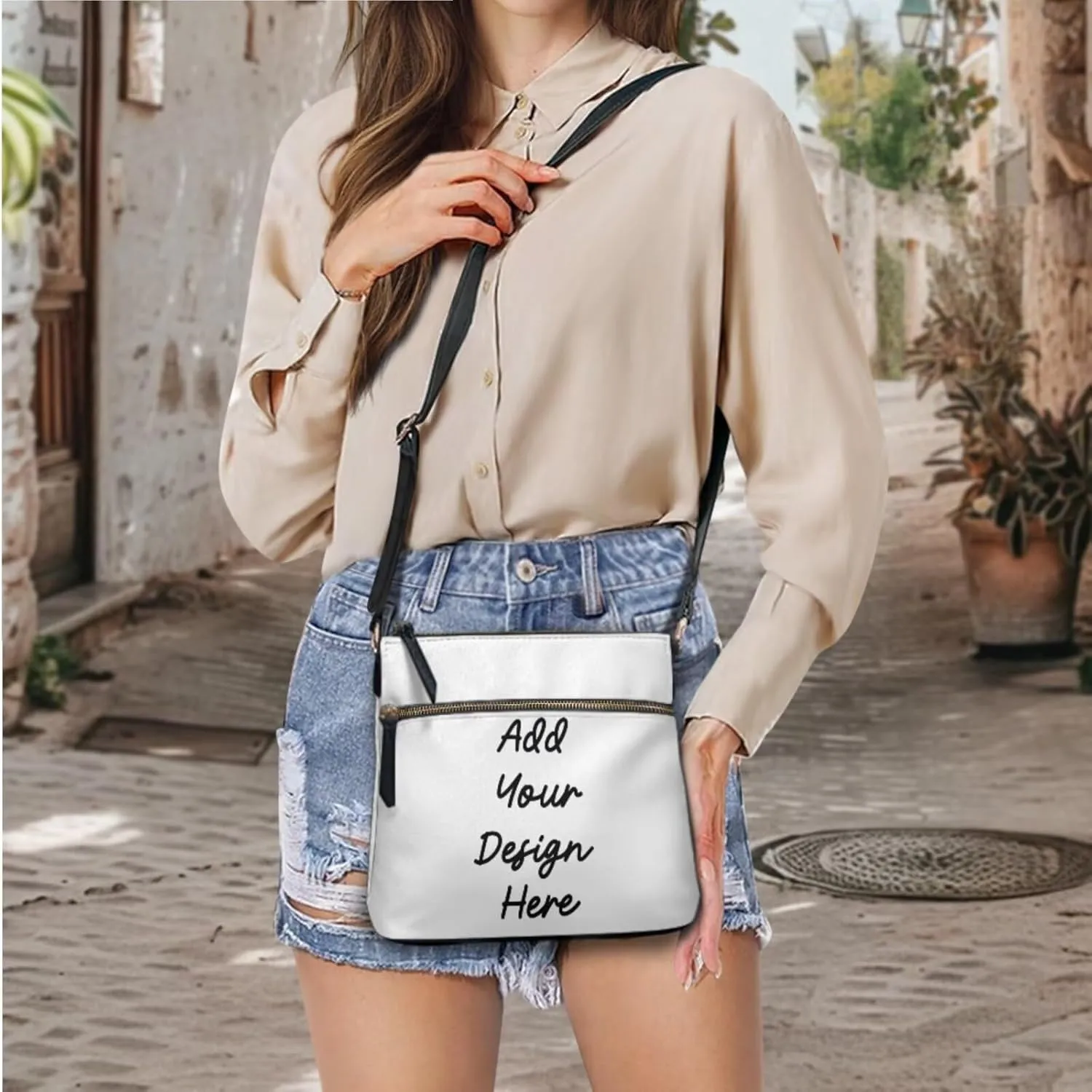 FOR U DESIGNS Travel Crossbody Bags for Women Leather Hobo Bags St. Patrick's Day Green Leaves Purse and Wallet Set