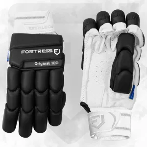 Fortress Original 100 Colored Batting Gloves - Premium Cricket Batting Gloves | Superior Grip | Unmatched Ventilation | 5 Colours Available
