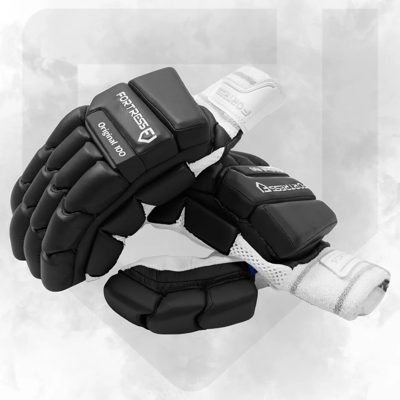 Fortress Original 100 Colored Batting Gloves - Premium Cricket Batting Gloves | Superior Grip | Unmatched Ventilation | 5 Colours Available
