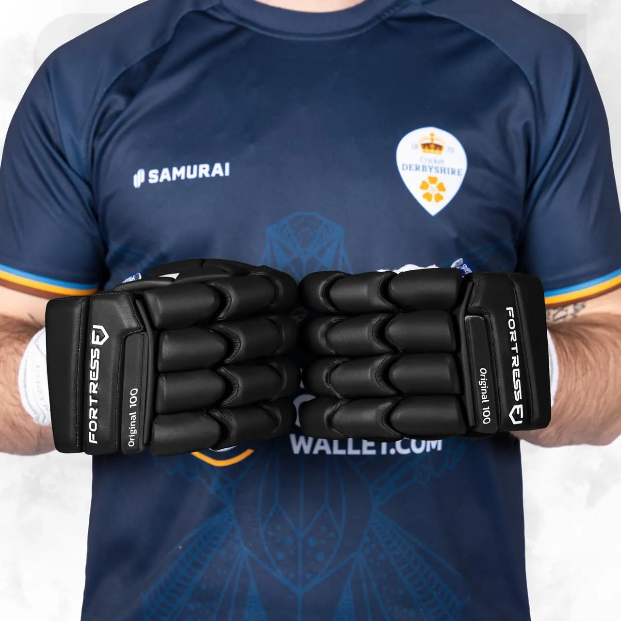Fortress Original 100 Colored Batting Gloves - Premium Cricket Batting Gloves | Superior Grip | Unmatched Ventilation | 5 Colours Available