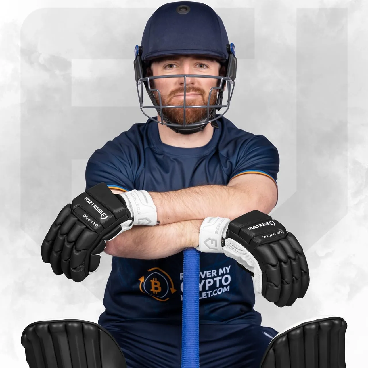 Fortress Original 100 Colored Batting Gloves - Premium Cricket Batting Gloves | Superior Grip | Unmatched Ventilation | 5 Colours Available