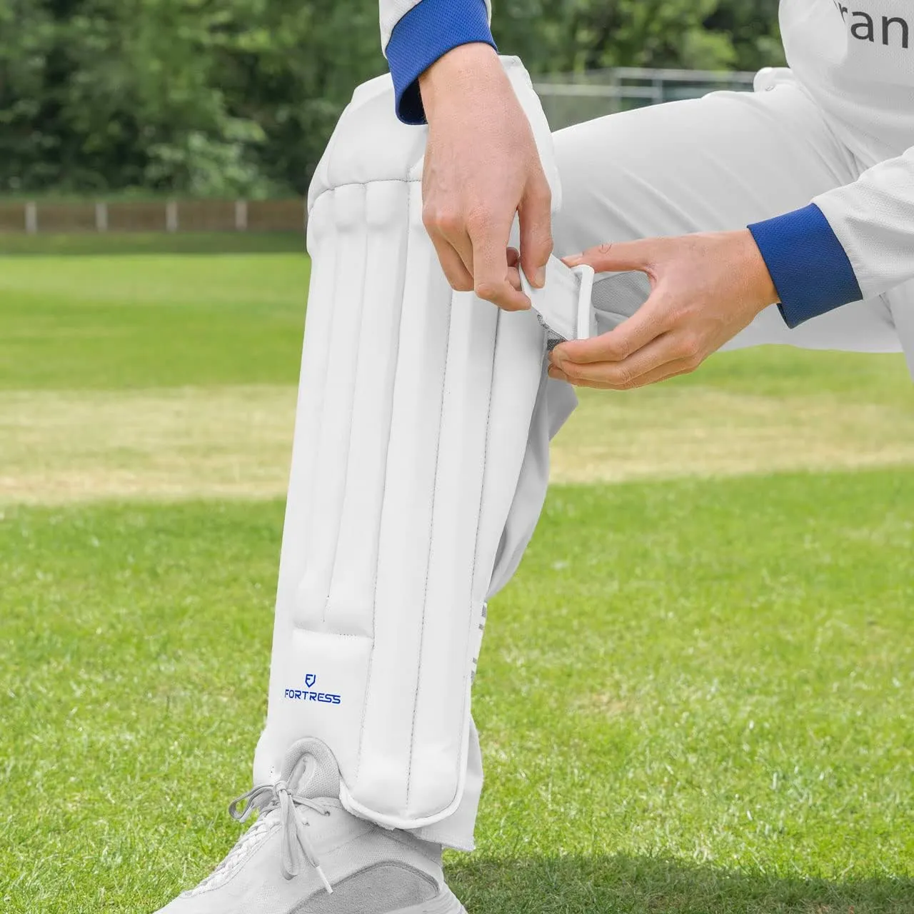 FORTRESS Original Wicket Keeper Pads [Kids, Youth & Adult Sizes] | Cricket Pads