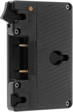 Foto4easy V-Mount Battery Adapter Converter Plate for Anton Bauer Gold Mount Battery to V Mount Battery with 16.8V D-Tap Output for Panasonic Camcorder Camera LED Light Camera Field Monitor