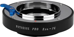 Fotodiox PRO Lens Adapter Compatible with Exakta (Inner Bayonet) Lenses on Pentax K-Mount Cameras