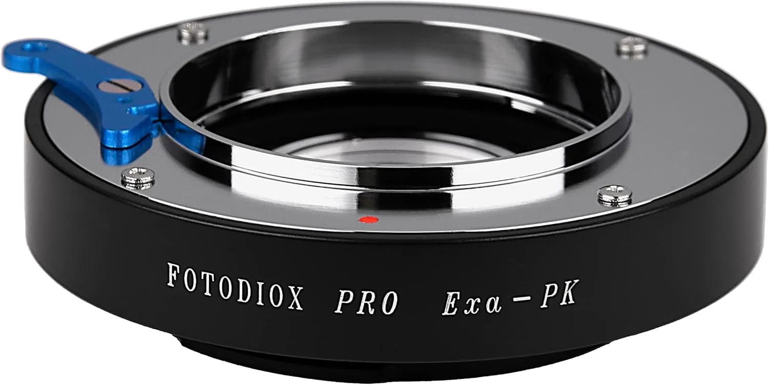 Fotodiox PRO Lens Adapter Compatible with Exakta (Inner Bayonet) Lenses on Pentax K-Mount Cameras