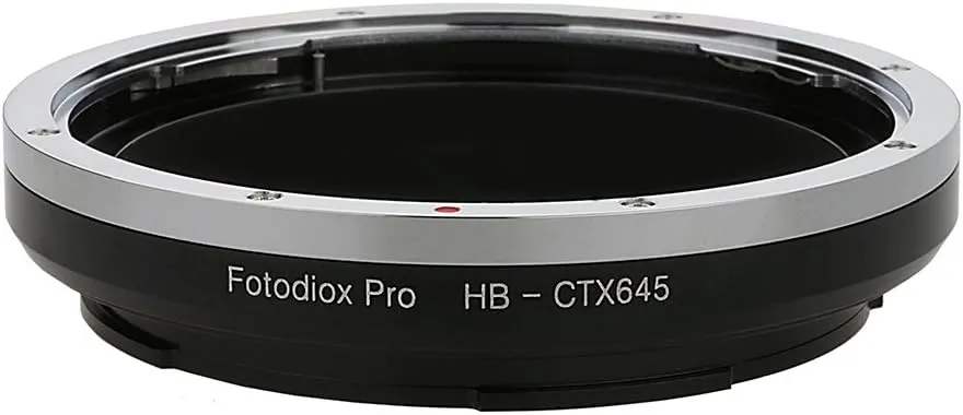 Fotodiox Pro Lens Mount Adapter Compatible with Hasselblad V-Mount Lenses on Contax 645 Medium Format Cameras