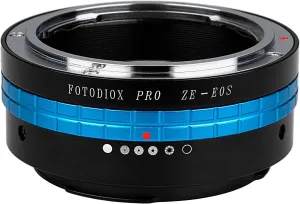 Fotodiox Pro Lens Mount Adapter, for Mamiya ZE (35mm) Lens to Canon EOS EF Mount DSLR Camera Body