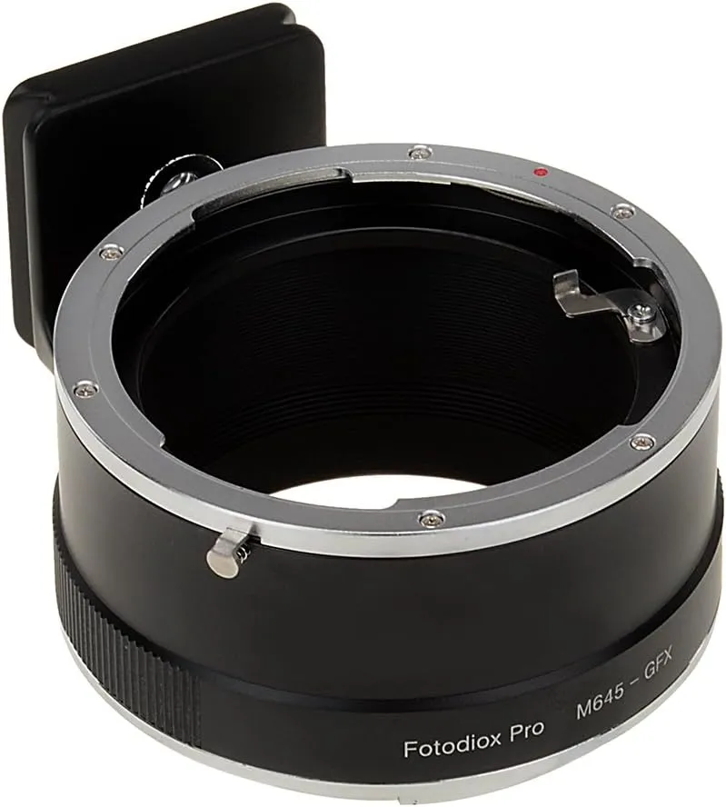 Fotodiox Pro Lens Mount Adapter Mamiya 645 (M645) Mount Lens to G-Mount GFX Mirrorless Camera