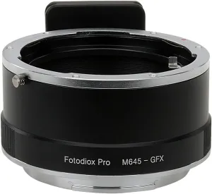 Fotodiox Pro Lens Mount Adapter Mamiya 645 (M645) Mount Lens to G-Mount GFX Mirrorless Camera
