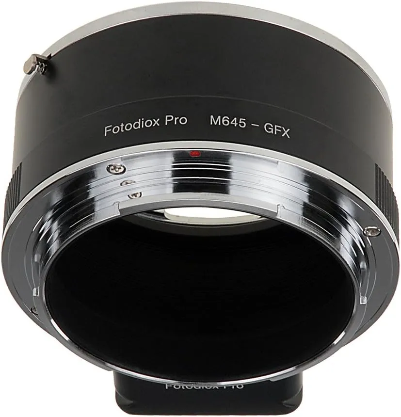 Fotodiox Pro Lens Mount Adapter Mamiya 645 (M645) Mount Lens to G-Mount GFX Mirrorless Camera