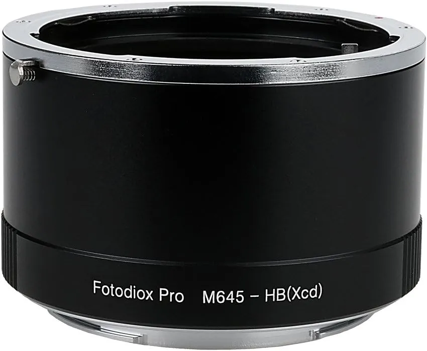 Fotodiox Pro Lens Mount Adapter, Mamiya 645 (M645) Mount Lens to Hasselblad XCD Mount Mirrorless Digital Camera Systems (Such as X1D-50c and More)
