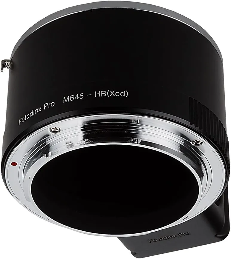 Fotodiox Pro Lens Mount Adapter, Mamiya 645 (M645) Mount Lens to Hasselblad XCD Mount Mirrorless Digital Camera Systems (Such as X1D-50c and More)
